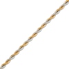 Thumbnail Image 2 of Rope Chain Necklace 4mm Solid Stainless Steel & Yellow Ion Plating 22"