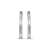Thumbnail Image 2 of Polished Hoop Earrings Sterling Silver 17.5mm