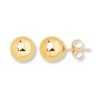 Thumbnail Image 0 of Ball Stud Earrings 8mm 14K Yellow Gold
