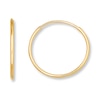 Thumbnail Image 0 of Endless Hoop Earrings 14K Yellow Gold 14mm