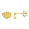 Thumbnail Image 0 of Child's Heart Earrings 14K Yellow Gold