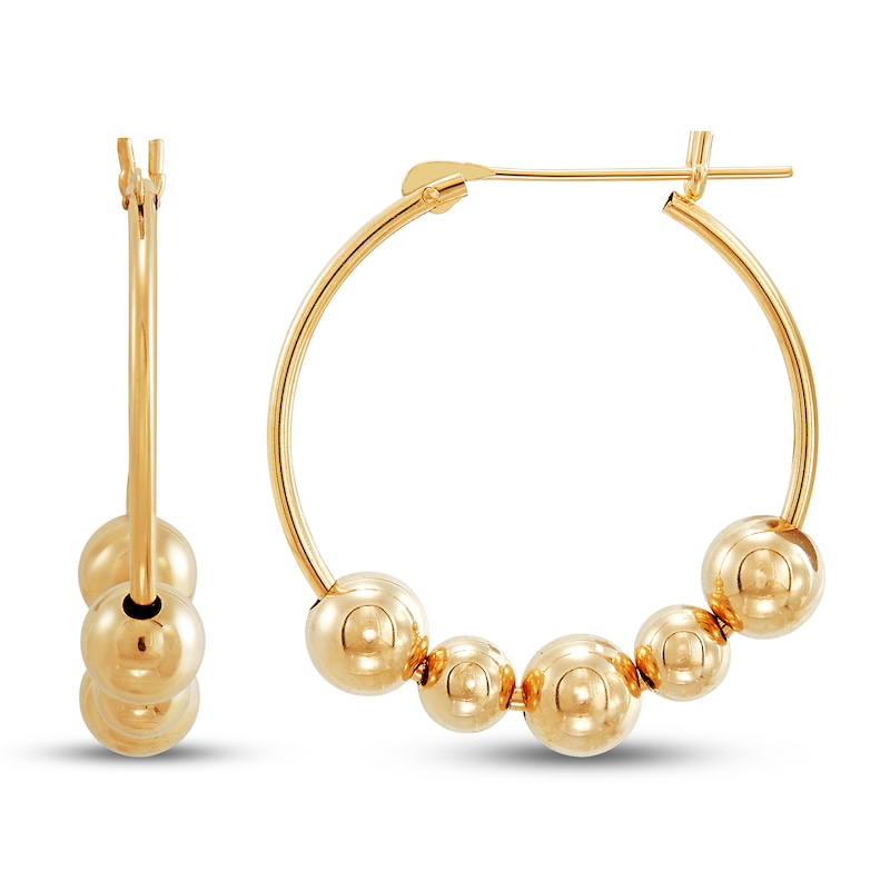 Hoop Earrings 14K Yellow Gold 2mm | Kay Outlet