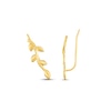 Thumbnail Image 0 of Leaf Earring Climbers 14K Yellow Gold