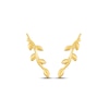 Thumbnail Image 1 of Leaf Earring Climbers 14K Yellow Gold