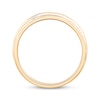 Thumbnail Image 2 of Adore Diamond Diagonal Women's Wedding Band 1/15 ct tw 10K Yellow Gold