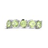 Thumbnail Image 2 of Peridot S-Curve Ring Sterling Silver