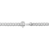 Thumbnail Image 3 of Diamond Line Tennis Bracelet 1 ct tw 10K White Gold 7"