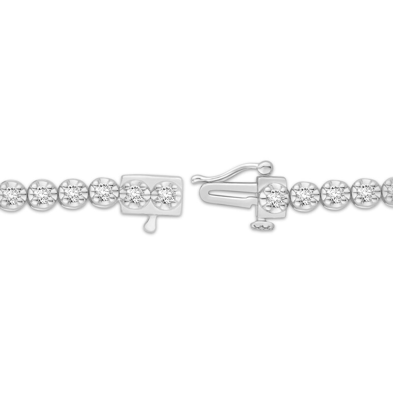 Main Image 2 of Lab-Grown Diamonds by KAY Tennis Bracelet 2 ct tw 14K White Gold 7&quot;