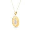 Thumbnail Image 2 of Diamond Accent Mary Necklace 14K Yellow Gold 20"