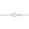 Thumbnail Image 3 of Polished Hearts Necklace 10K Yellow Gold 18"