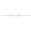Thumbnail Image 4 of Flower Outline Station Bracelet 18K Yellow Gold-Plated Sterling Silver 7.5"