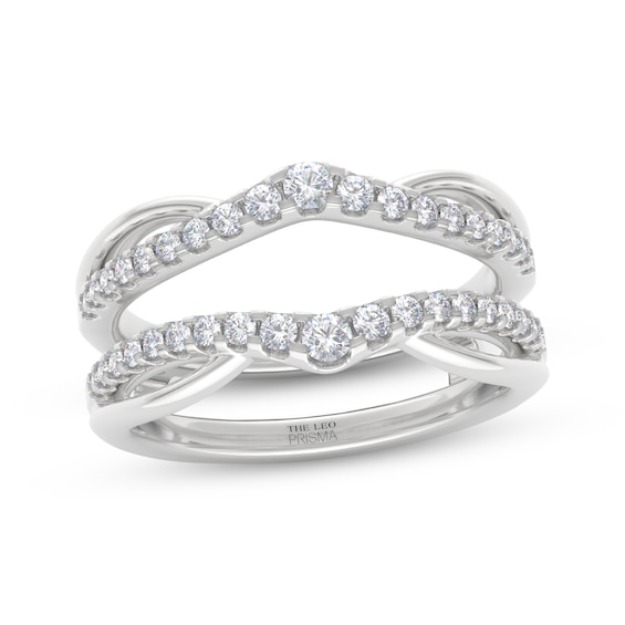 THE LEO Prisma Diamond Enhancer Ring 1/2 ct tw 14K White Gold