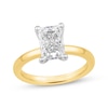 Thumbnail Image 1 of Adore Radiant-Cut Lab-Grown Diamond Solitaire Engagement Ring 2 ct tw 14K Yellow Gold (F/VS2)