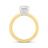 Thumbnail Image 2 of Adore Radiant-Cut Lab-Grown Diamond Solitaire Engagement Ring 2 ct tw 14K Yellow Gold (F/VS2)