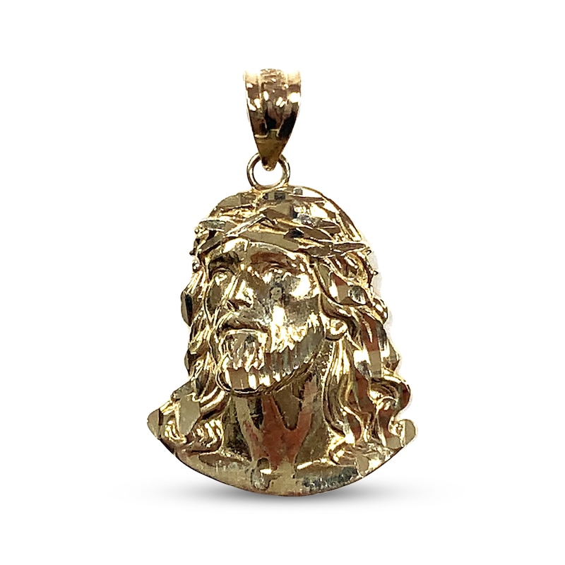 Main Image 1 of Jesus Charm 14K Yellow Gold