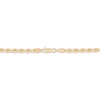 Thumbnail Image 7 of 3mm Silk Rope Chain Necklace & Bracelet Set Semi-Solid 10K Yellow Gold