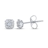 Thumbnail Image 3 of Diamond Fashion Stud Earrings 1/5 ct tw 10K White Gold