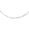 Thumbnail Image 1 of Box Chain Necklace Solid 14K White Gold 18"