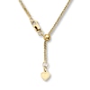 Thumbnail Image 2 of Wheat Chain Necklace Solid 14K Yellow Gold 20"