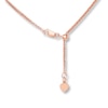 Thumbnail Image 0 of Solid Wheat Chain Necklace 14K Rose Gold 20"