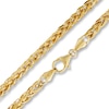 Thumbnail Image 3 of Wheat Chain Necklace Hollow 10K Yellow Gold 22"