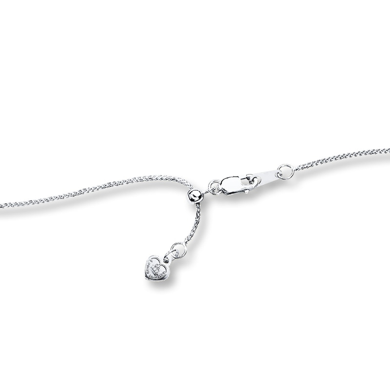 Main Image 2 of Franco Chain Solid 14K White Gold 20"