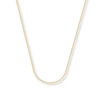 Thumbnail Image 1 of Solid Wheat Chain 14K Yellow Gold 18&quot;