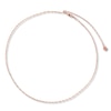Thumbnail Image 1 of Singapore Link Chain Solid 10K Rose Gold 20" Adjustable