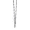 Thumbnail Image 1 of Semi-Solid Rope Chain Necklace 14K White Gold 20"