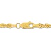 Thumbnail Image 1 of Semi-Solid Rope Chain Necklace 14K Yellow Gold 22"