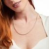 Thumbnail Image 3 of Semi-Solid Rope Chain Necklace 14K Yellow Gold 22"