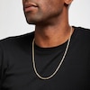 Thumbnail Image 2 of 24" Semi-Solid Rope Chain Necklace 14K Yellow Gold Appx. 3mm