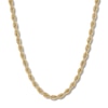 Thumbnail Image 0 of 24" Semi-Solid Rope Chain Necklace 14K Yellow Gold Appx. 5.5mm