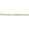 Thumbnail Image 1 of Hollow Figaro Chain Necklace 14K Yellow Gold 20"