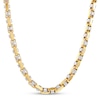 Thumbnail Image 0 of Hollow Barrel Link Chain Necklace 10K Yellow Gold 24