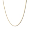 Thumbnail Image 1 of Franco Chain Necklace Solid 14K Yellow Gold 17 or 19 Adjustable