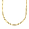 Thumbnail Image 1 of Link Chain Necklace Semi-Solid 10K Yellow Gold 22"