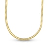 Thumbnail Image 1 of Semi-Solid Link Chain Necklace 10K Yellow Gold 24&quot;