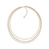 Thumbnail Image 0 of Solid Multi-Layer Necklace 10K Yellow Gold 17"