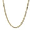 Thumbnail Image 0 of Curb Chain Necklace Solid 14K Yellow Gold 24"