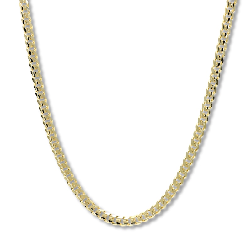 Kay Outlet Curb Chain Necklace Solid 14K Yellow Gold 24