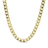 Thumbnail Image 1 of Curb Chain Necklace Solid 10K Yellow Gold 22"