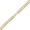 Thumbnail Image 1 of Hollow Figaro Link Chain Necklace 10K Yellow Gold 24"