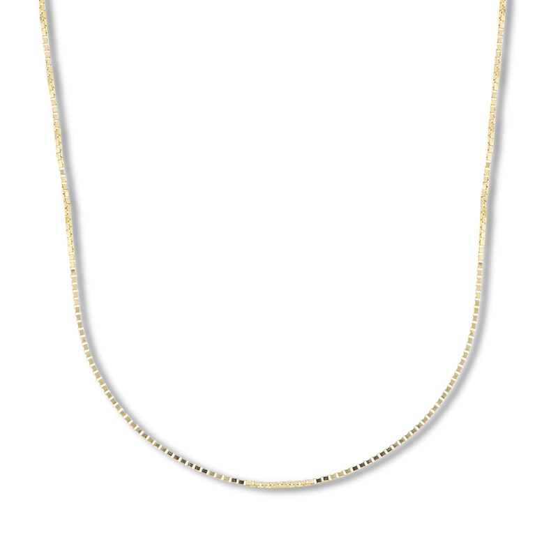 14k White Gold Round Box Chain 060 Gauge 1.8mm Wide Variety of Lengths 