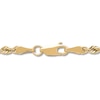 Thumbnail Image 3 of Glitter Rope Chain Necklace Semi-Solid 14K Yellow Gold 20"