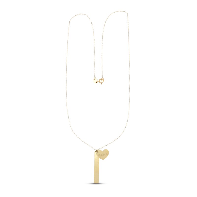 Main Image 1 of "Nana" Necklace 10K Yellow Gold 18"