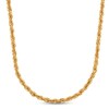 Thumbnail Image 1 of Rope Chain Necklace Semi-Solid 14K Yellow Gold 20"