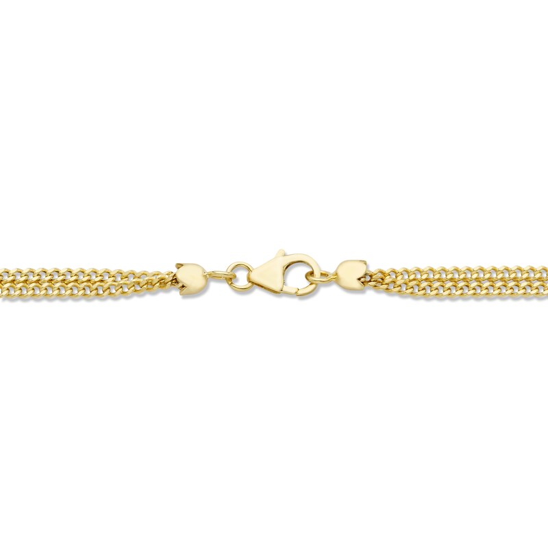 Curb Chain Necklace 10K Yellow Gold 18"