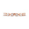 Thumbnail Image 3 of Every Moment Diamond Infinity Band 1/4 ct tw 14K Rose Gold