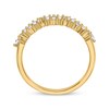 Thumbnail Image 2 of Baguette & Round-Cut Diamond Scatter Anniversary Band 1/4 ct tw 14K Yellow Gold